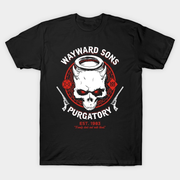 Wayward Sons - Purgatory T-Shirt by mannypdesign